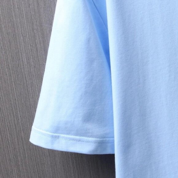 Blue Vacation Style Men's Ocean Graphic Tee - Picture 7 of 10